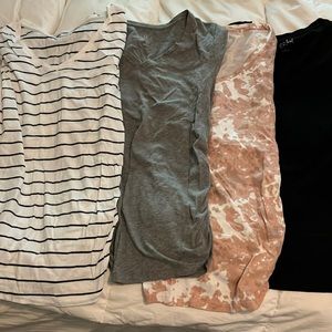 Set of 4 Isabel Maternity Shirts Small